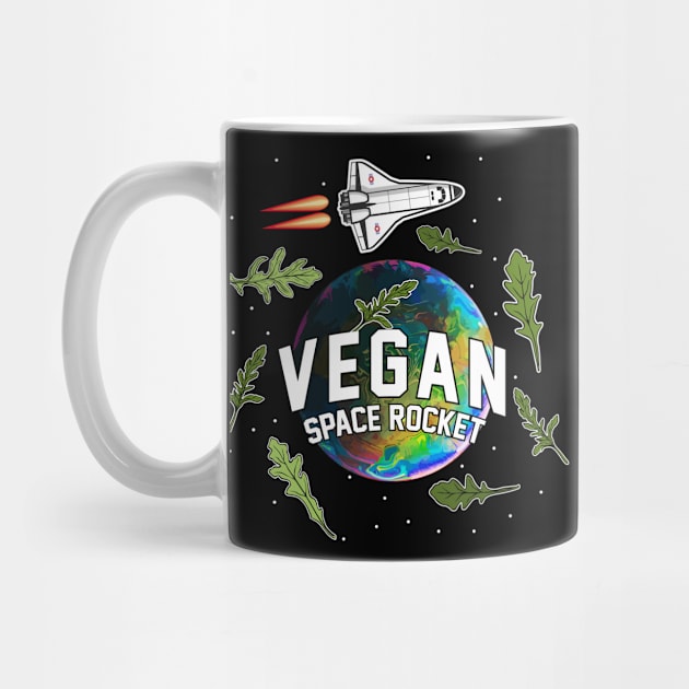 Vegan Space Rocket by VeganRiseUp